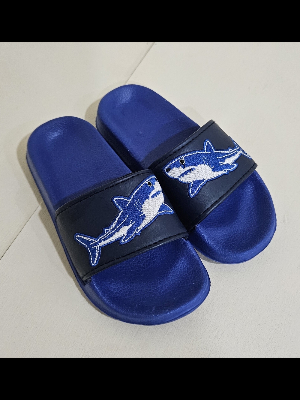 Hatley Shark Slide Sandals